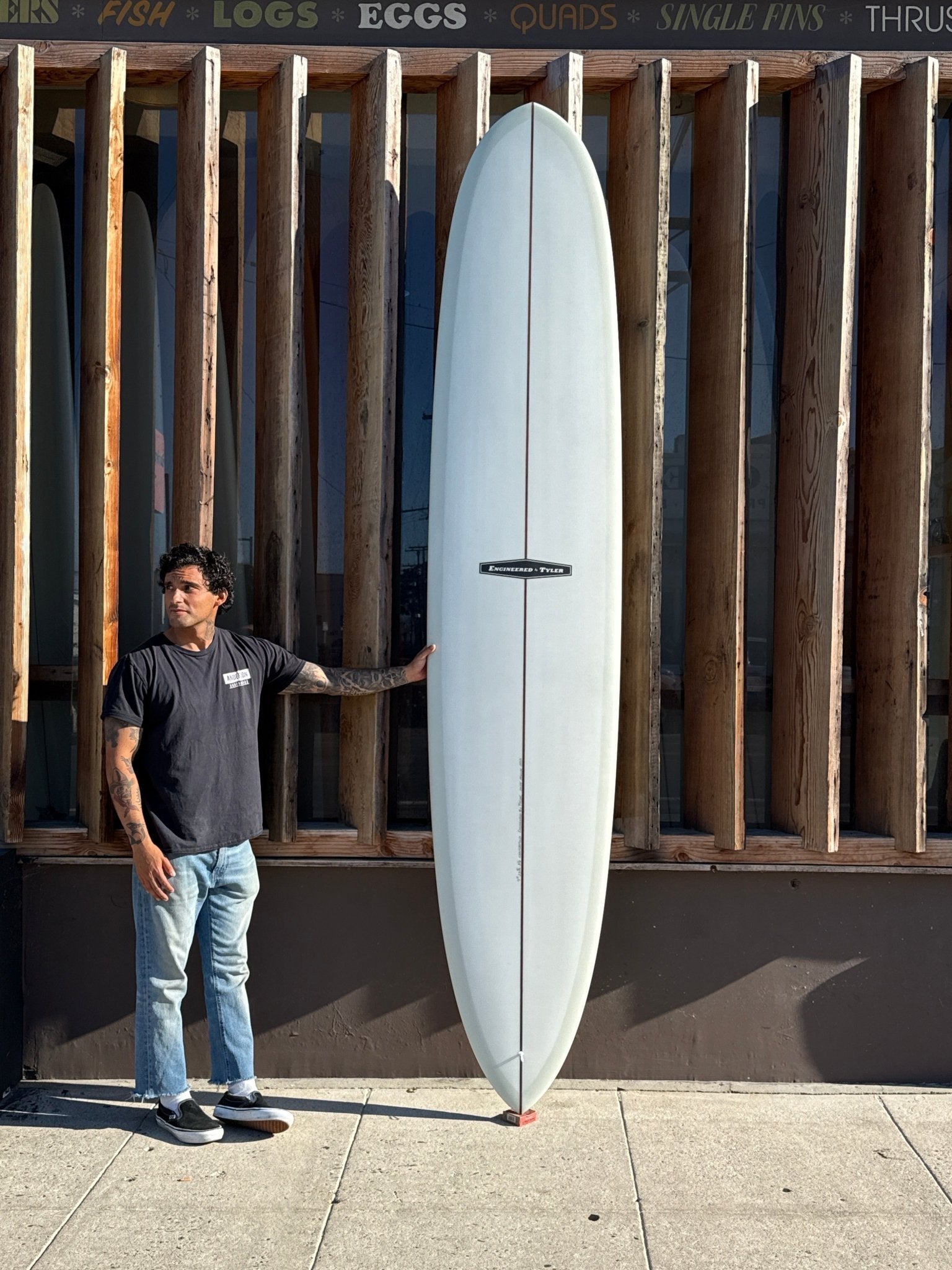 9'9 Tyler Centerfold Clear - Mollusk Surf Shop