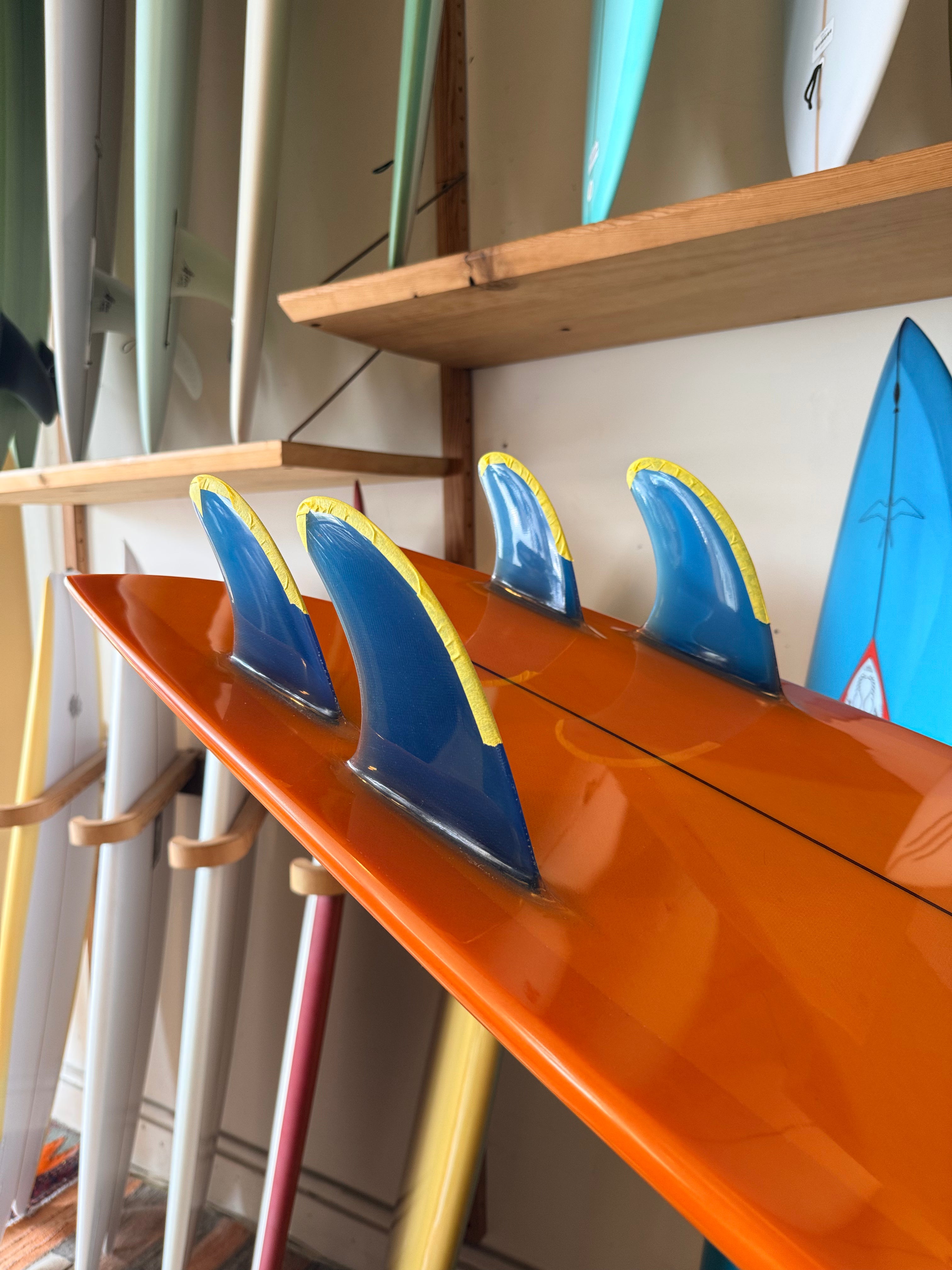 6'2 Steve Lis Designs Quad Fish - Description