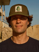 Avocado Patch Trucker Hat - OS - Mollusk Surf Shop