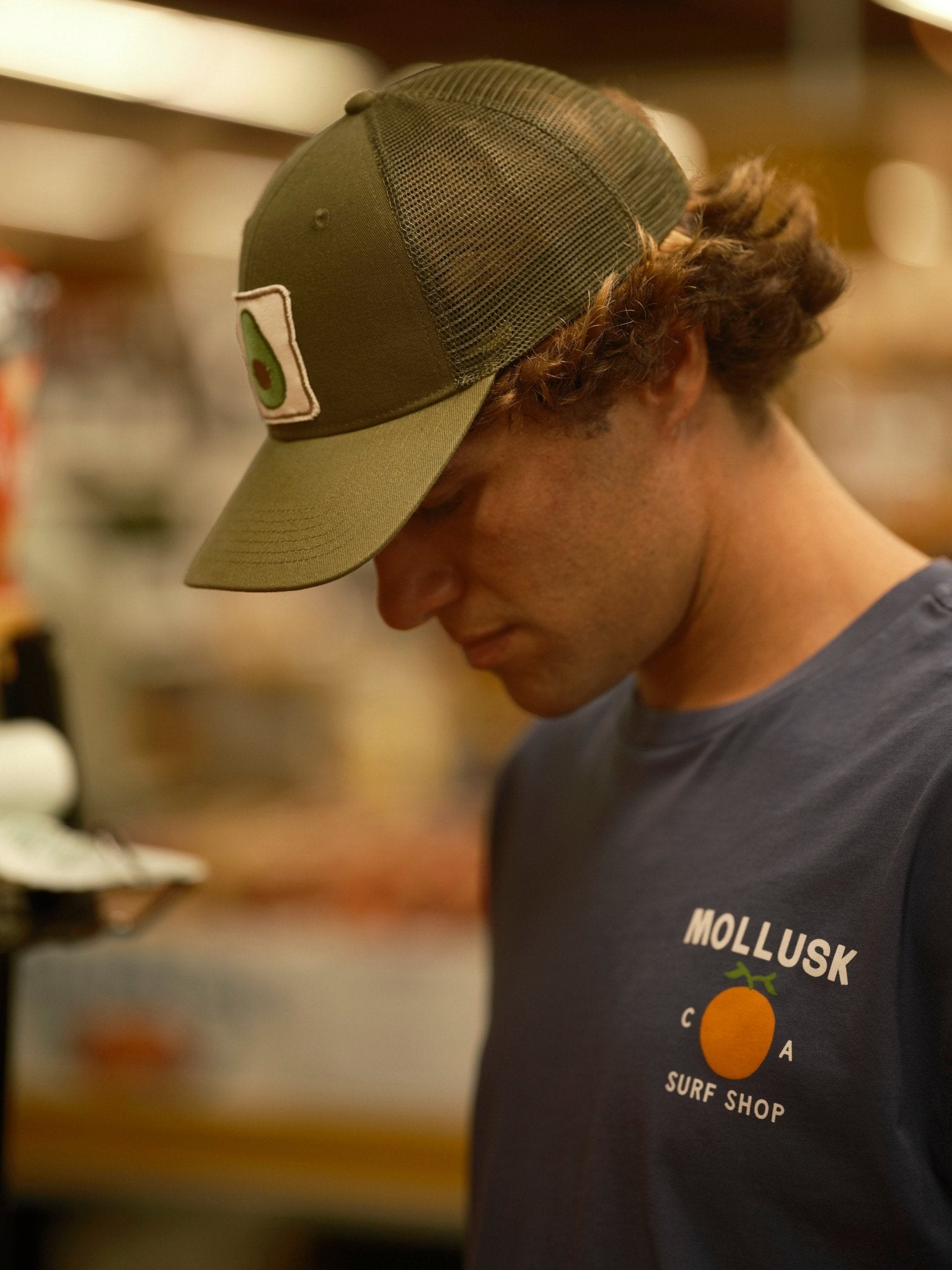 Avocado Patch Trucker Hat - OS - Mollusk Surf Shop - description
