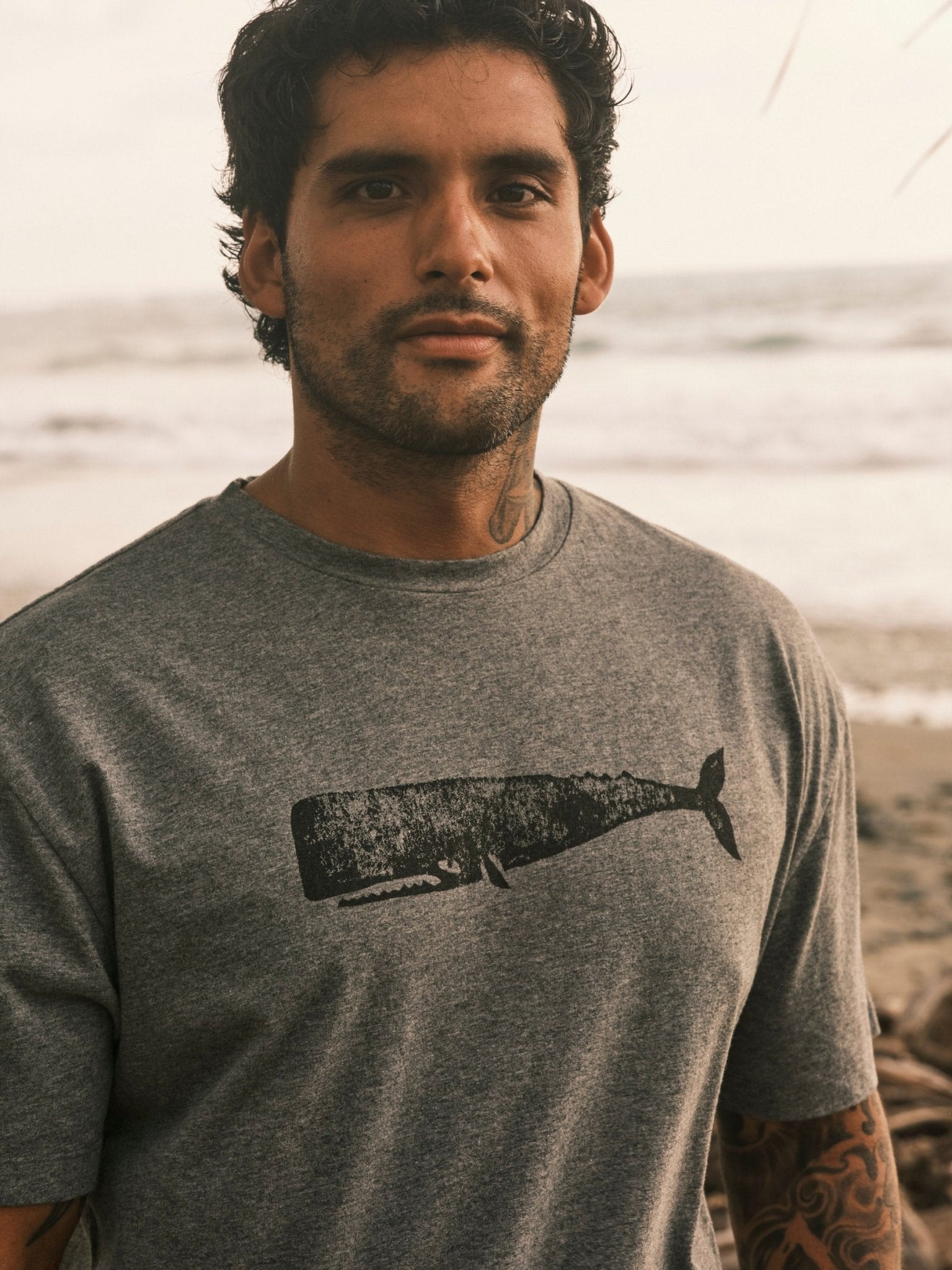 Big Whale Tee - S - Mollusk Surf Shop