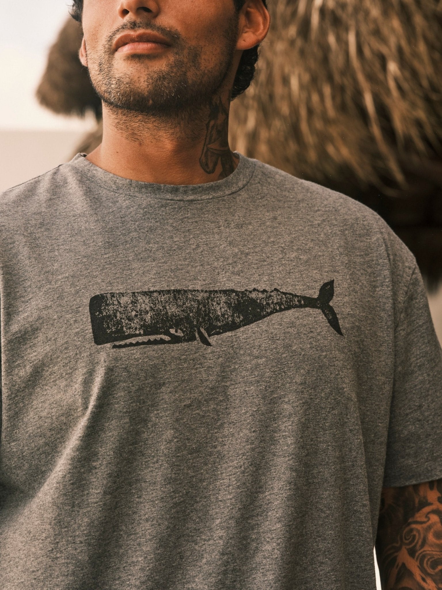 Big Whale Tee - S - Mollusk Surf Shop