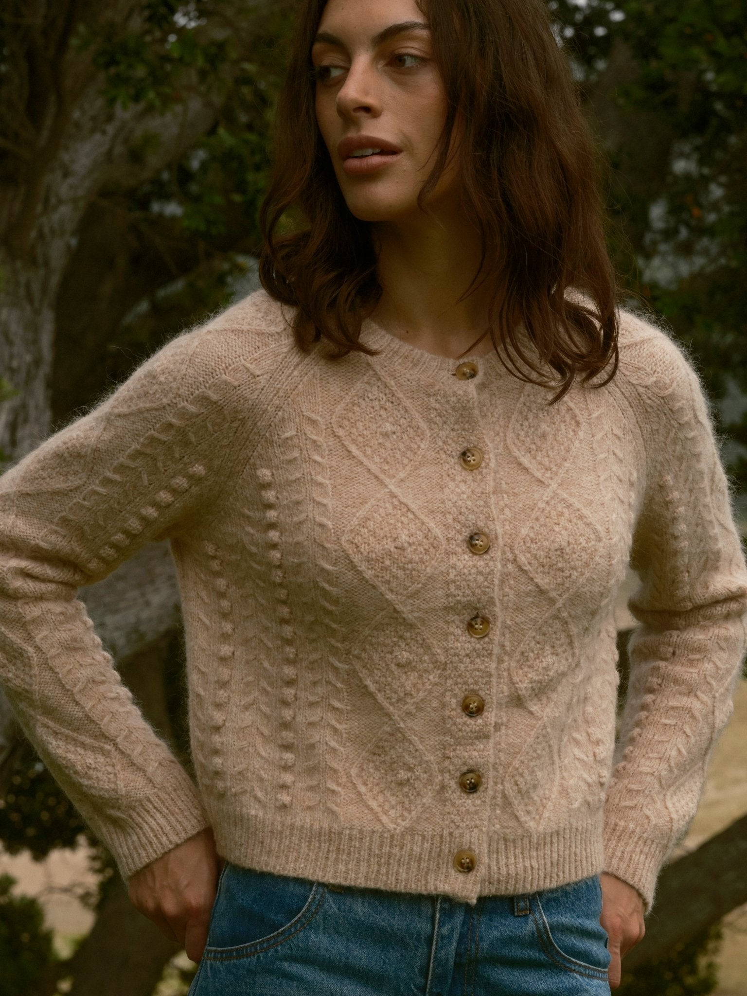 Cable Cardigan - XS - Mollusk Surf Shop