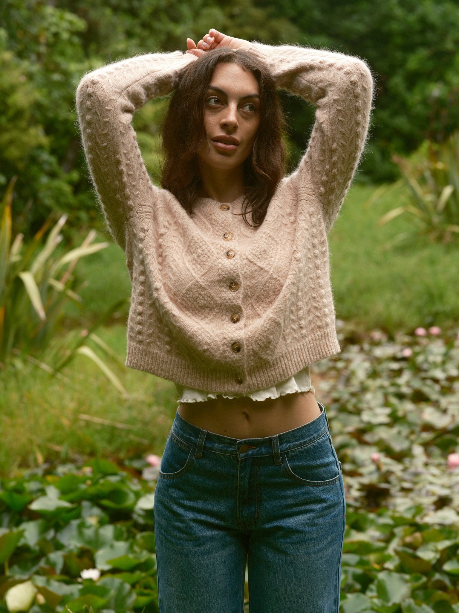 Cable Cardigan - XS - Mollusk Surf Shop