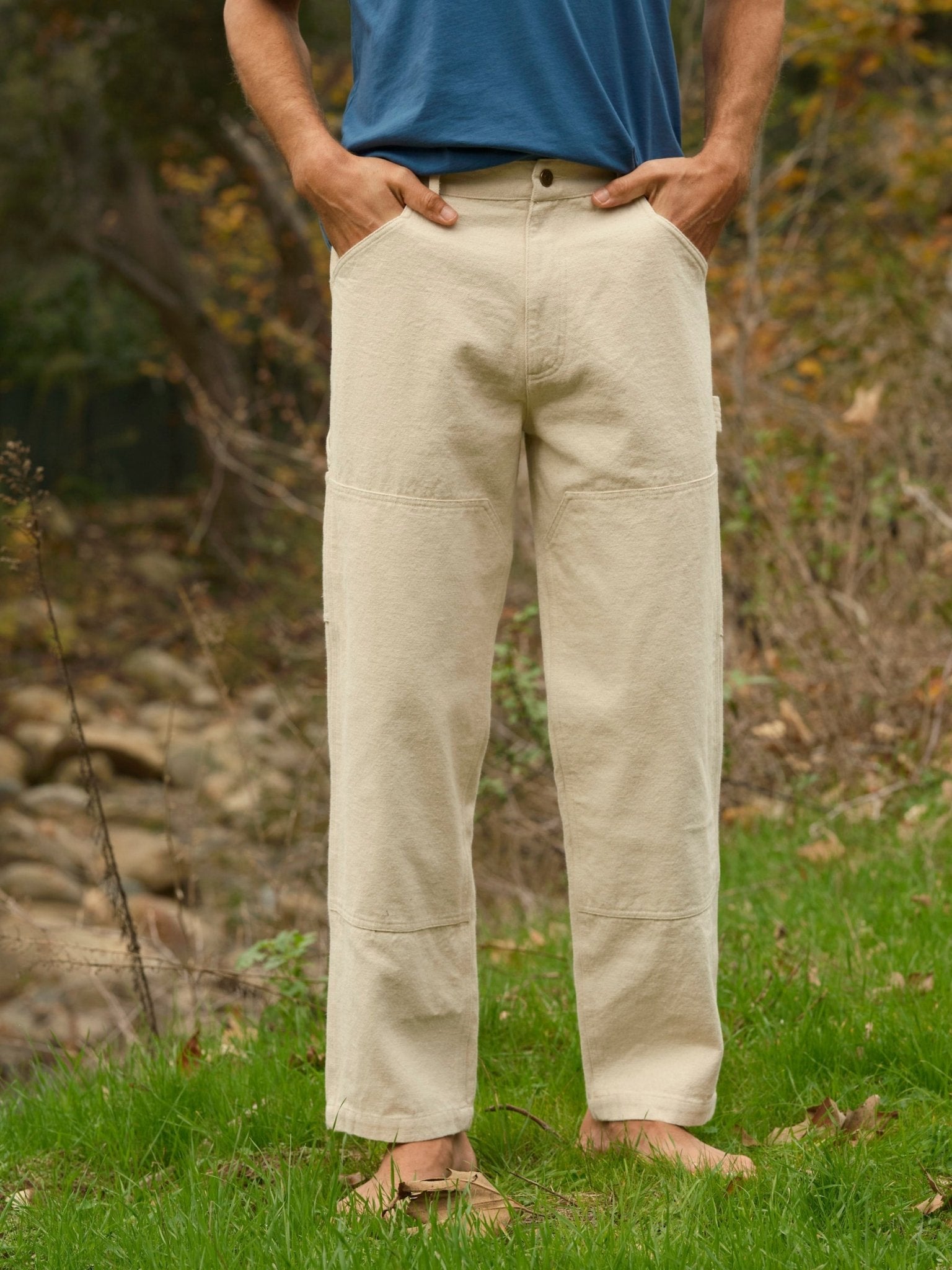 Canvas Work Pants - Black - Mollusk Surf Shop