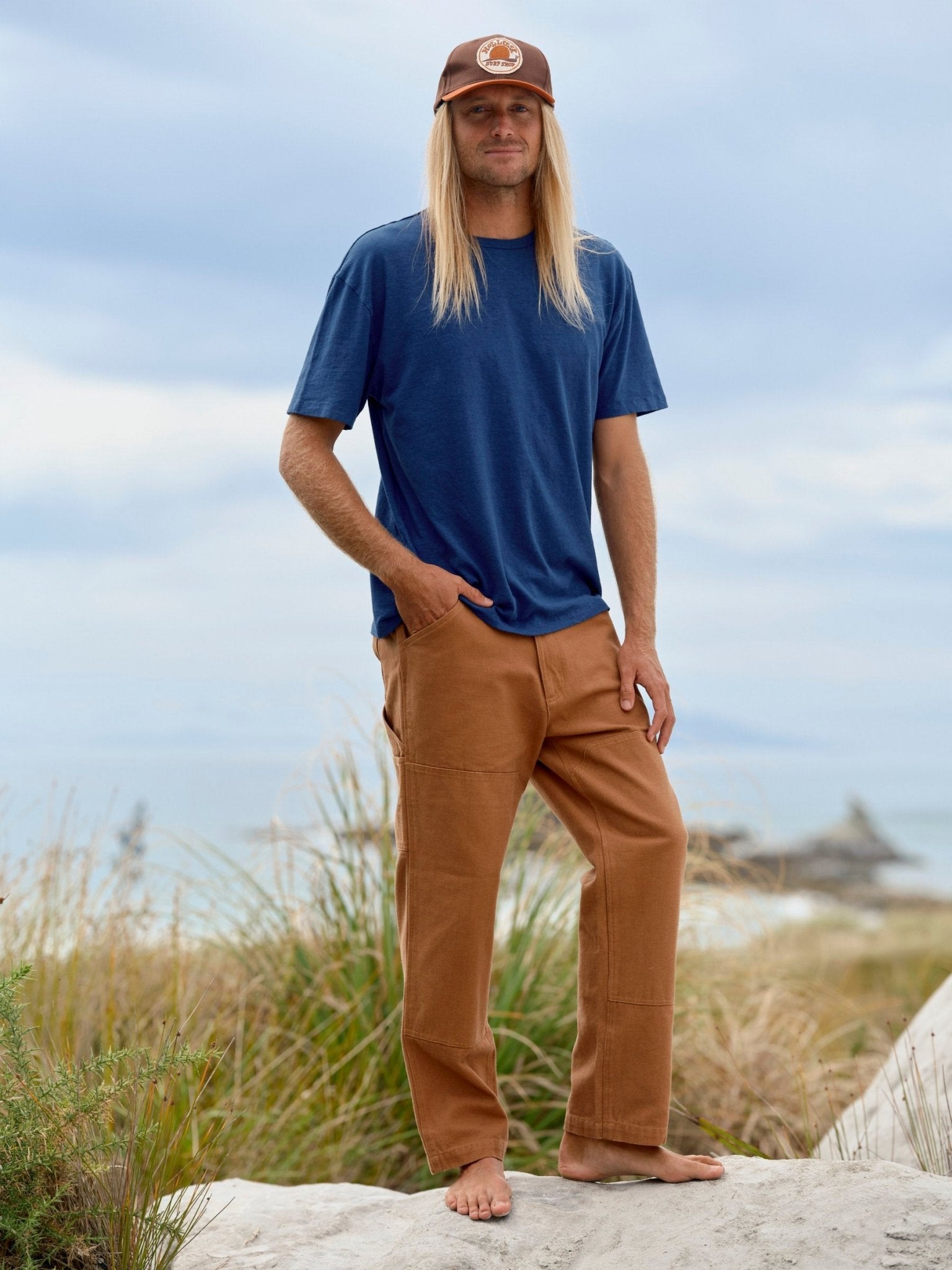 Canvas Work Pants - Black - Mollusk Surf Shop