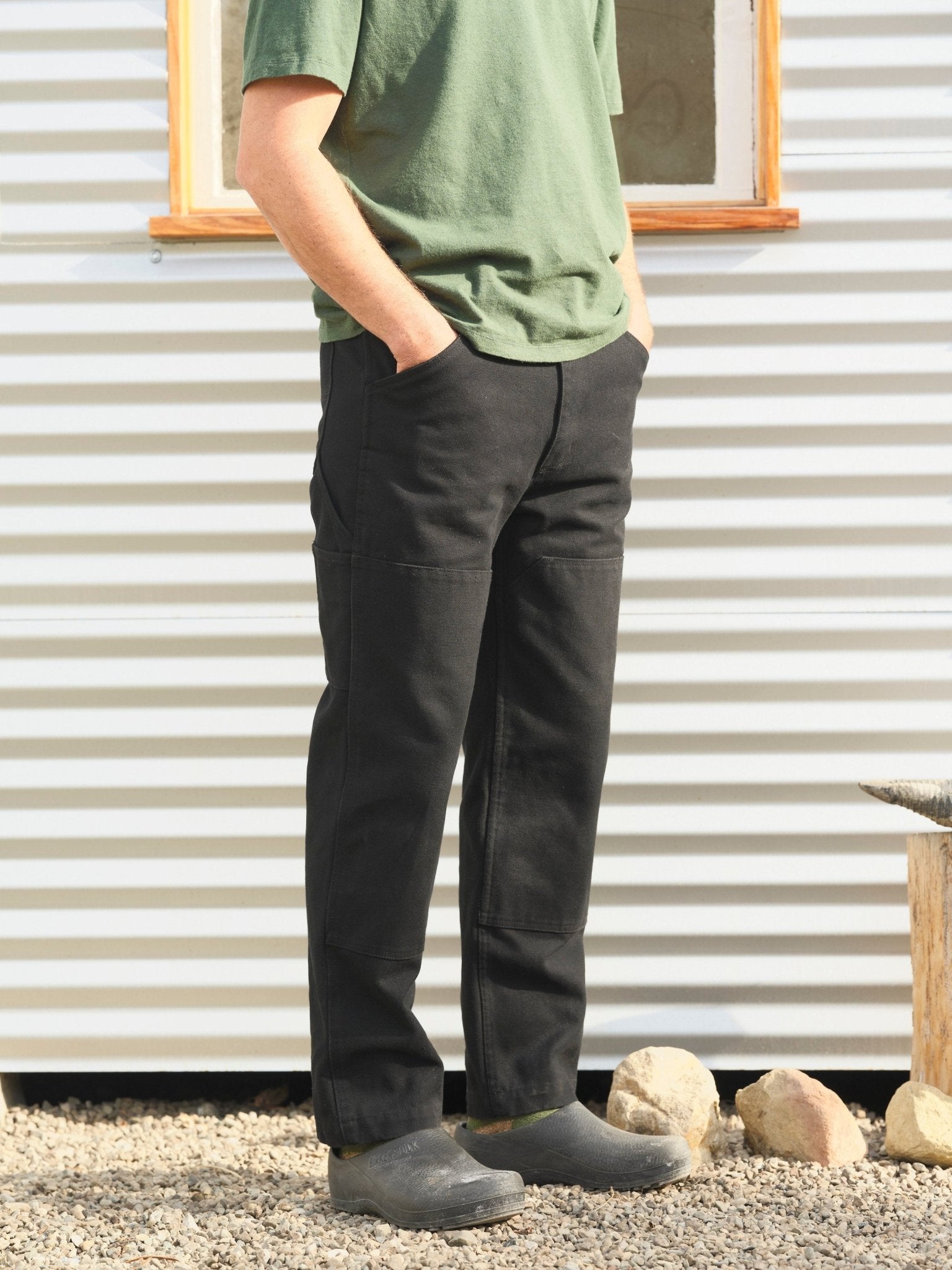Canvas Work Pants - Black - Mollusk Surf Shop