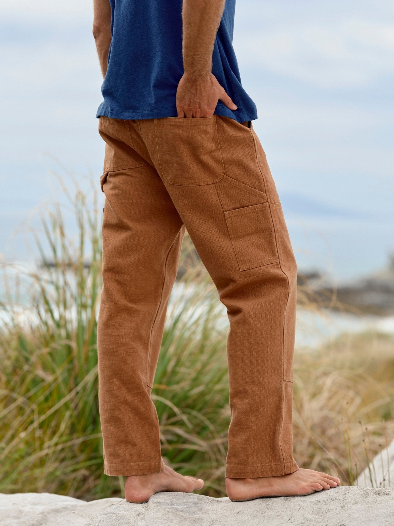 Canvas Work Pants - Black - Mollusk Surf Shop