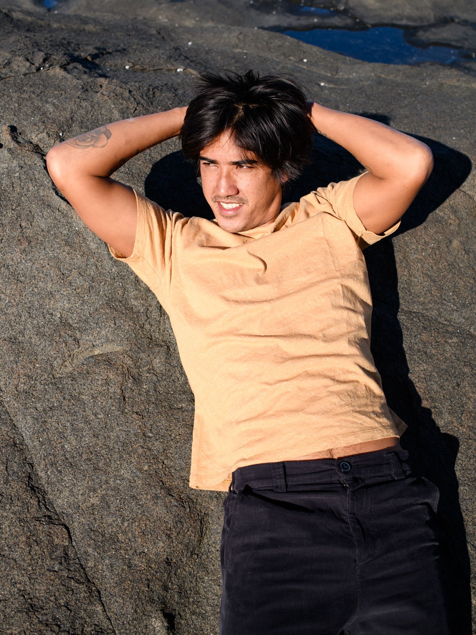 Cosmos Tee - Tan Earth - Mollusk Surf Shop