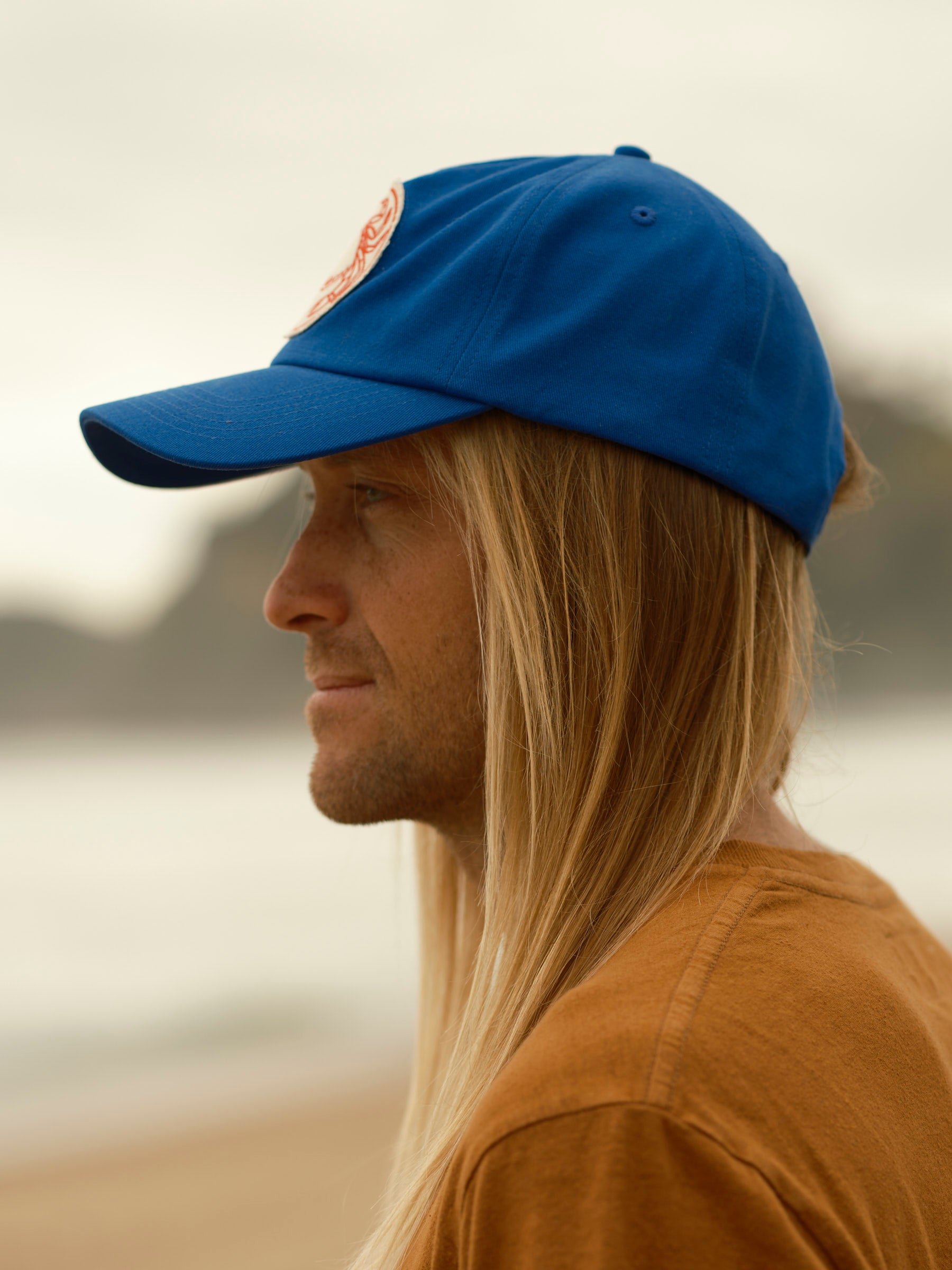 crabby-trucker-hat-royal-blue4 - description