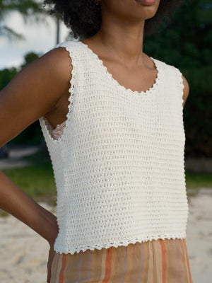 Crochet Beach Tank - XS - Mollusk Surf Shop