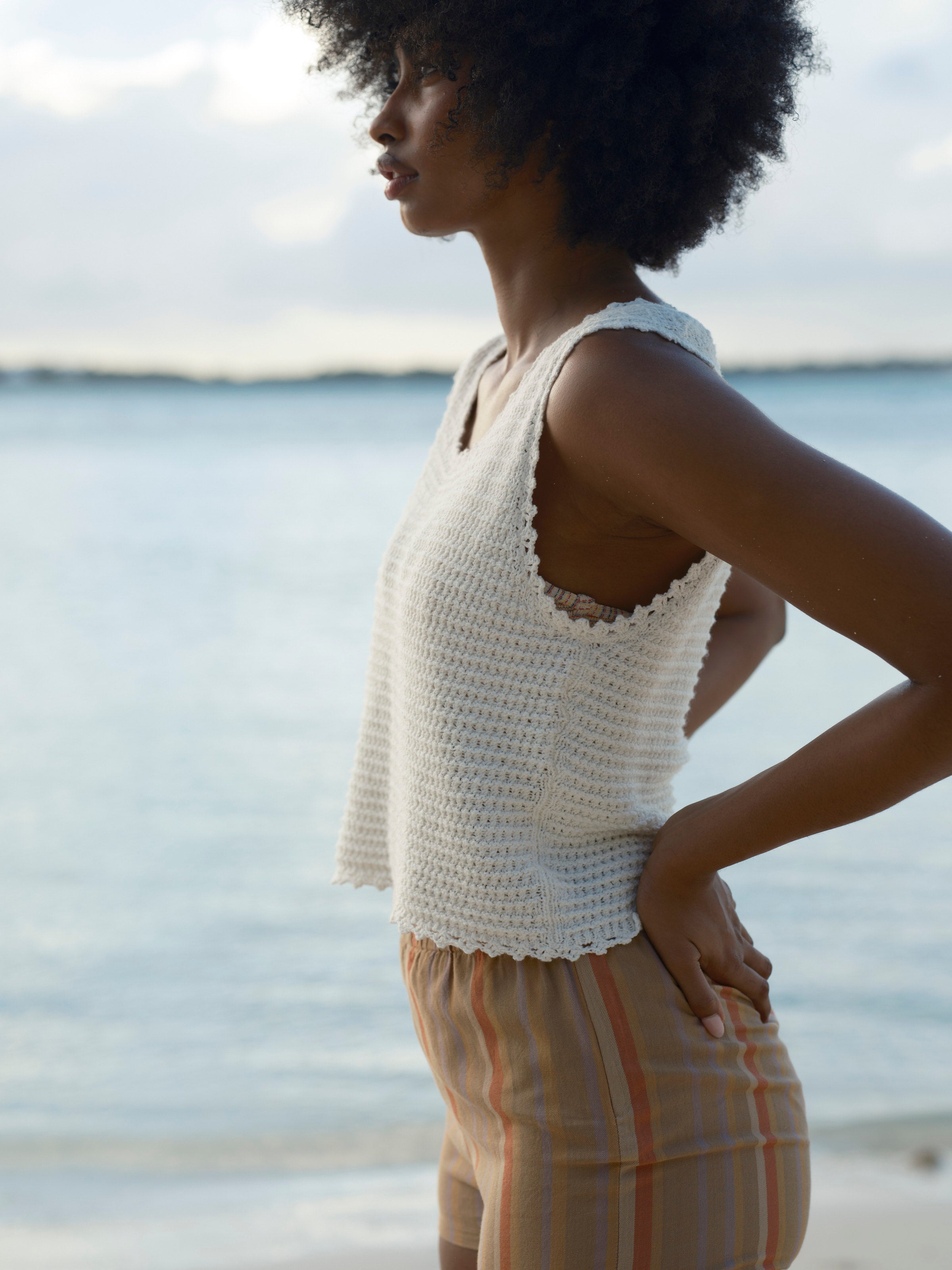 Crochet Beach Tank - XS - Mollusk Surf Shop