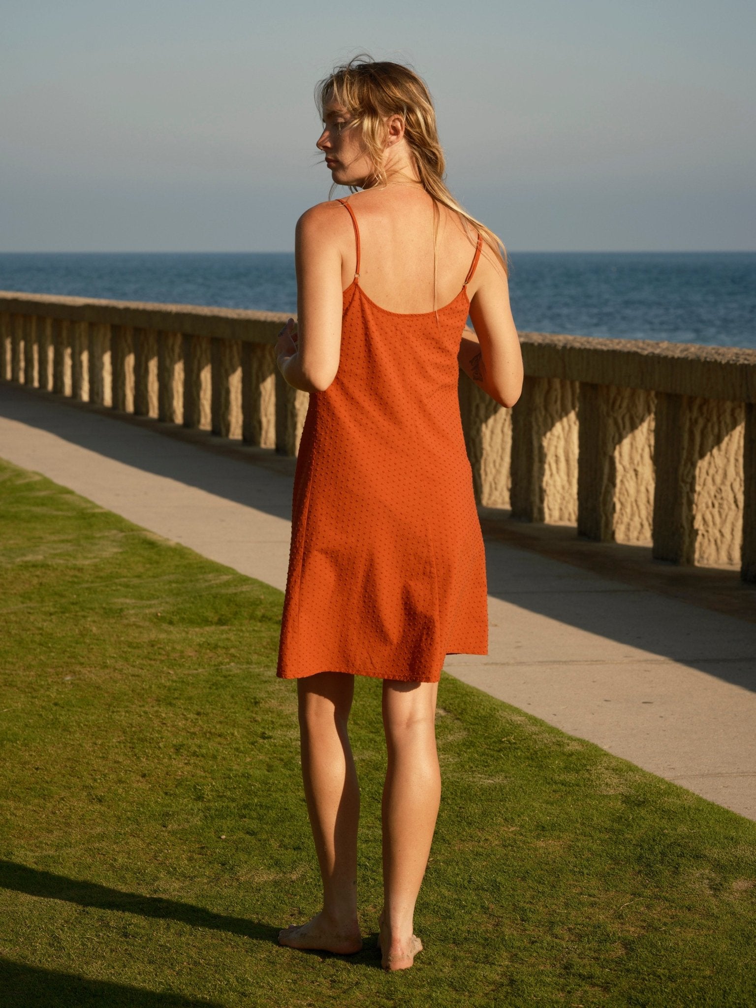 Dobby Slip Dress - XS - Mollusk Surf Shop