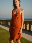 Dobby Slip Dress - XS - Mollusk Surf Shop - description