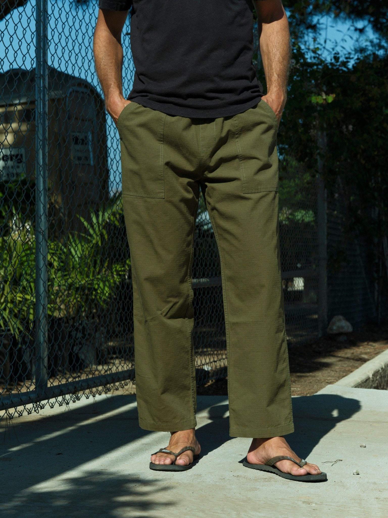 Drawstring Salvador Pants - S - Mollusk Surf Shop