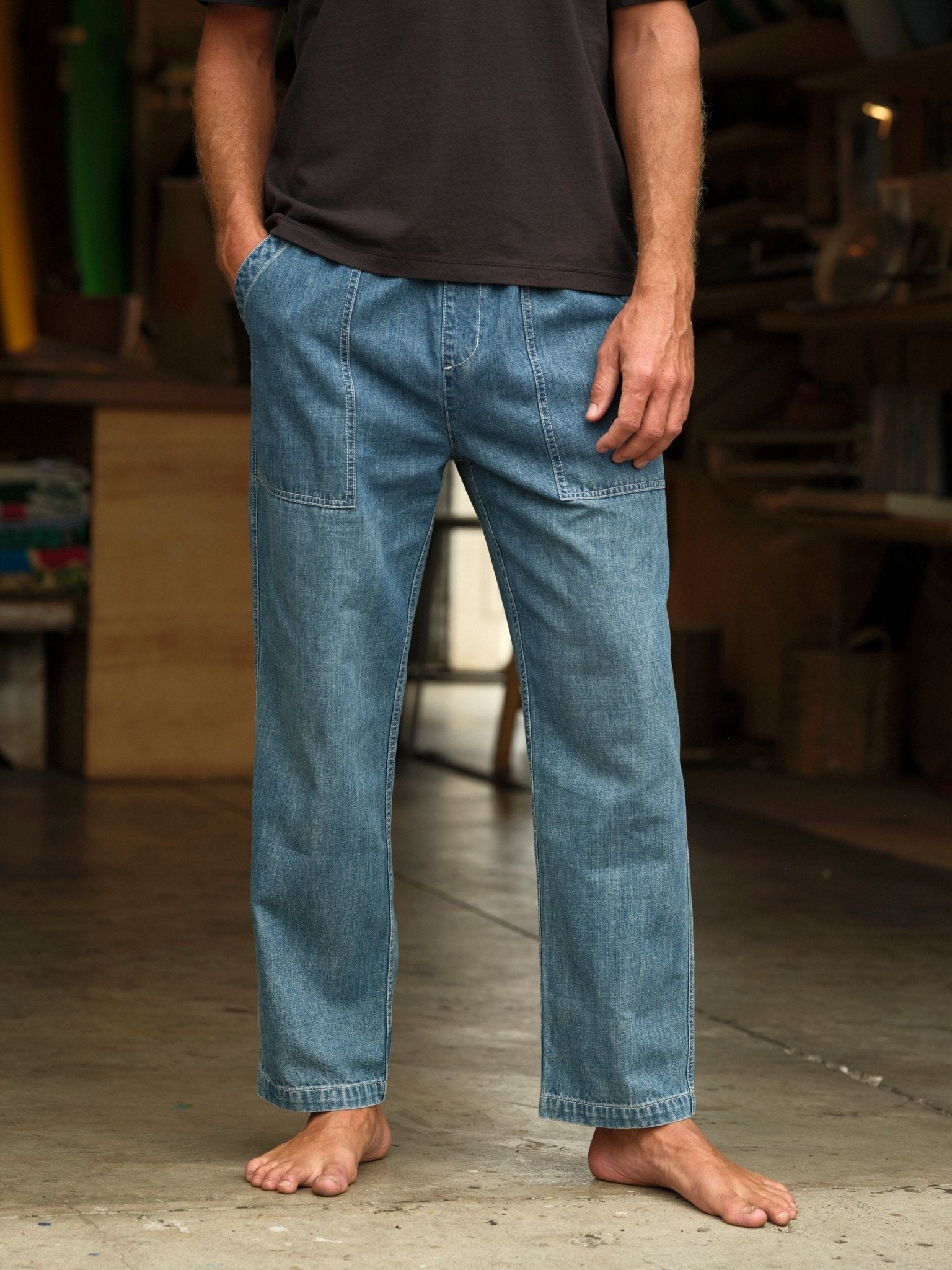 Drawstring Salvador Pants - S - Mollusk Surf Shop