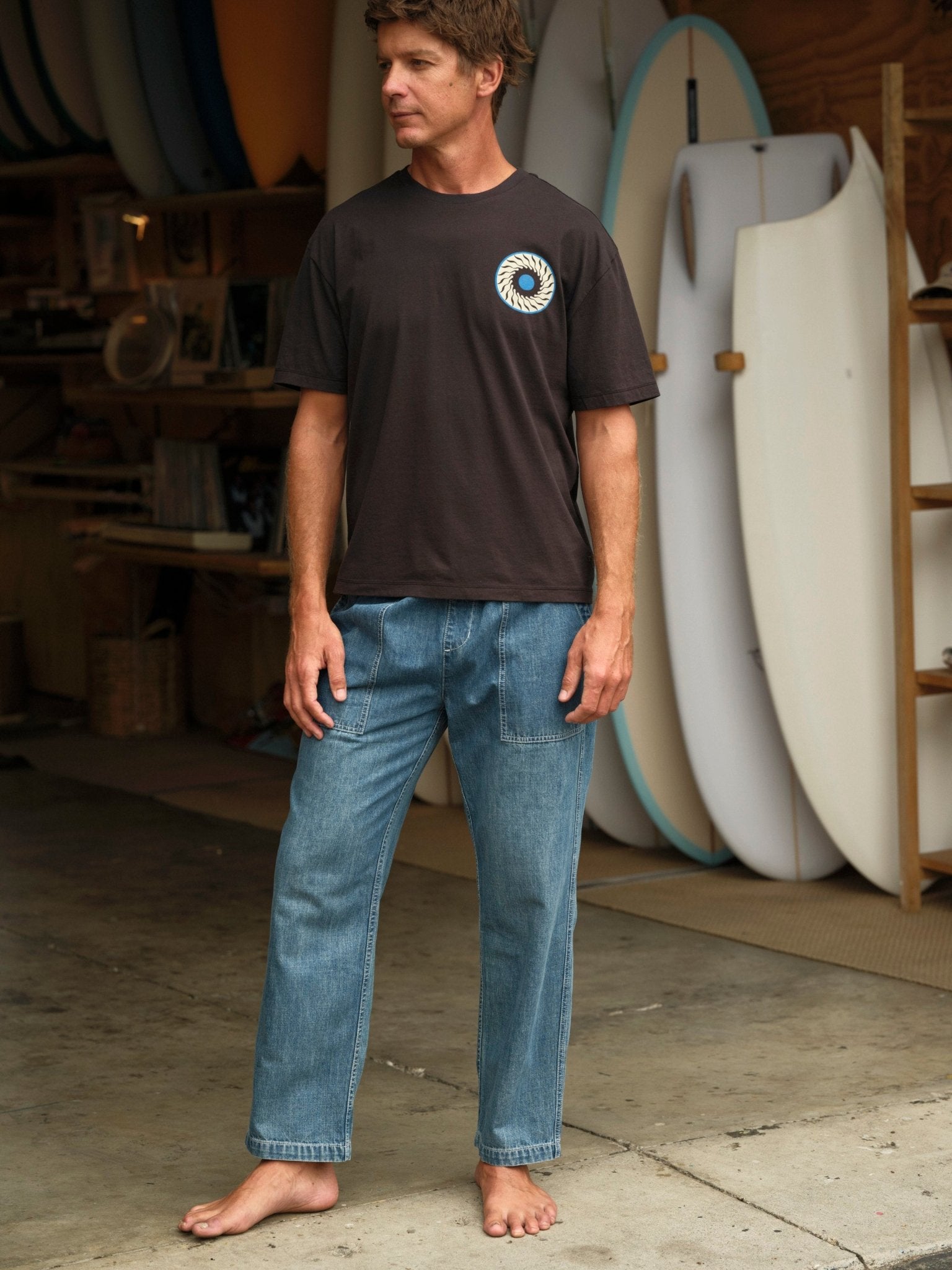 Drawstring Salvador Pants - S - Mollusk Surf Shop