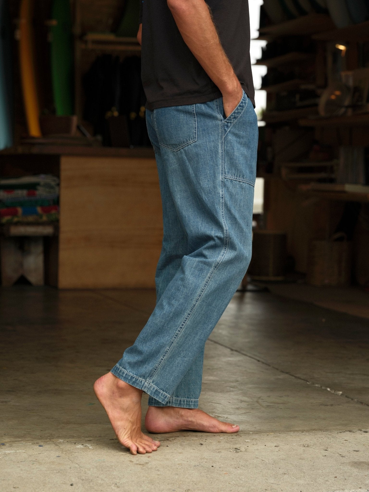 Drawstring Salvador Pants - S - Mollusk Surf Shop