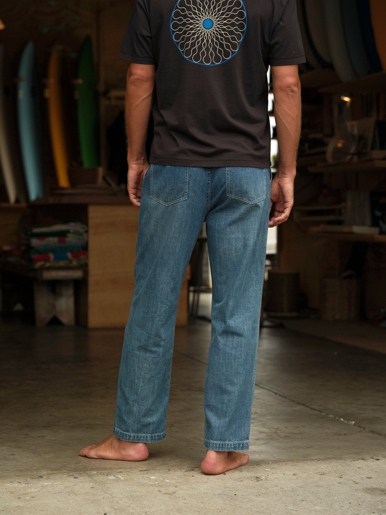 Drawstring Salvador Pants - S - Mollusk Surf Shop