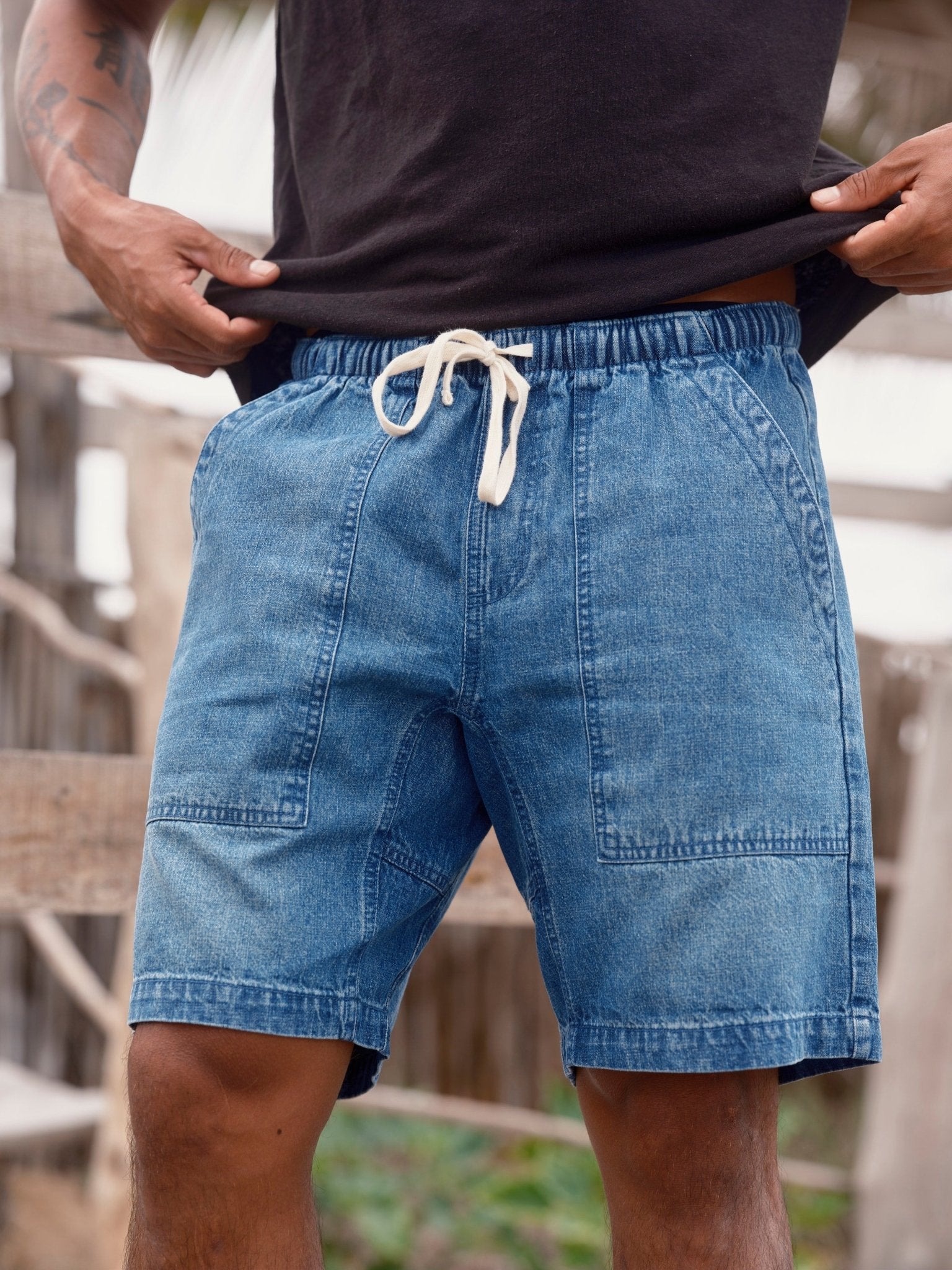 Drawstring Salvador Shorts - S - Mollusk Surf Shop