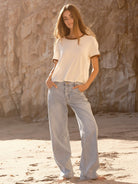 Featherweight Ringer Tee - XS - Mollusk Surf Shop