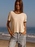 Featherweight Ringer Tee - XS - Mollusk Surf Shop