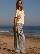 Featherweight Ringer Tee - XS - Mollusk Surf Shop