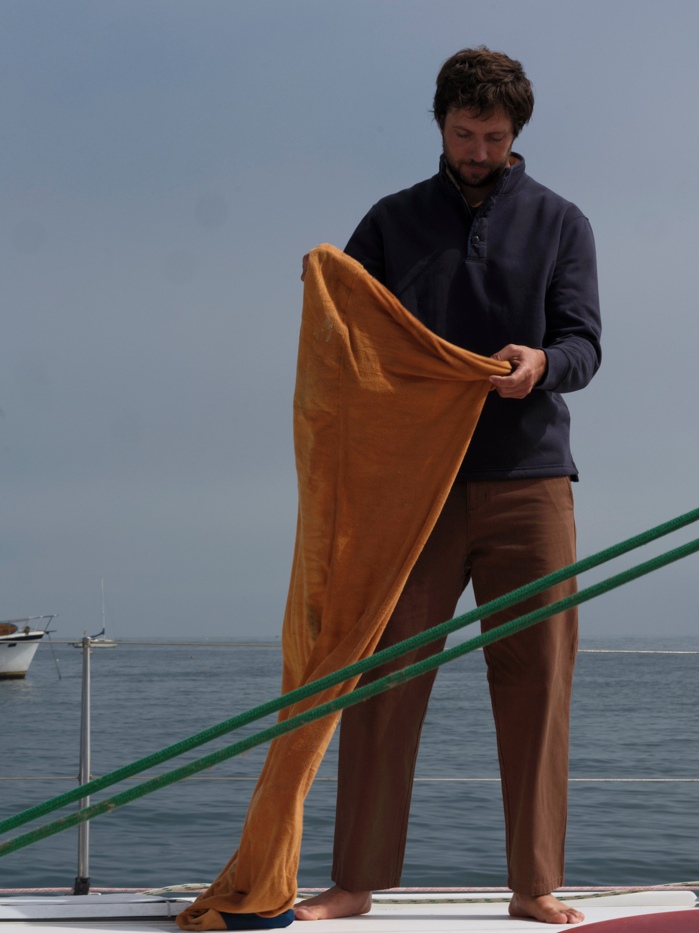 Fleece Lined Pullover - S - Mollusk Surf Shop