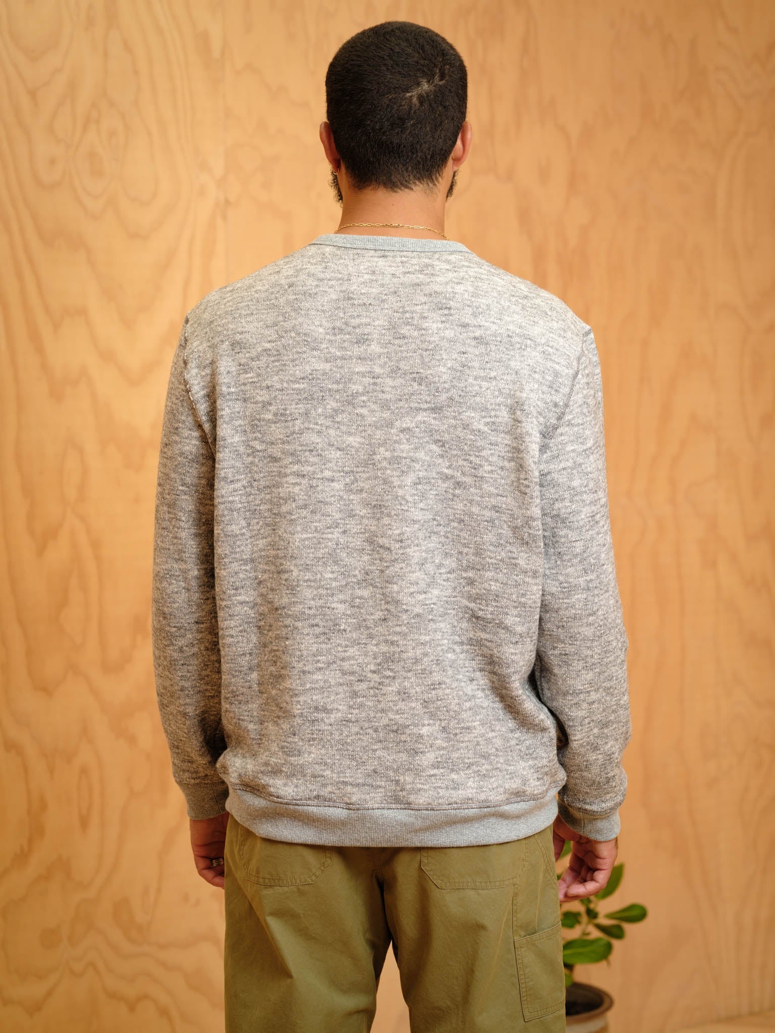 Heathered Crew - S - Mollusk Surf Shop