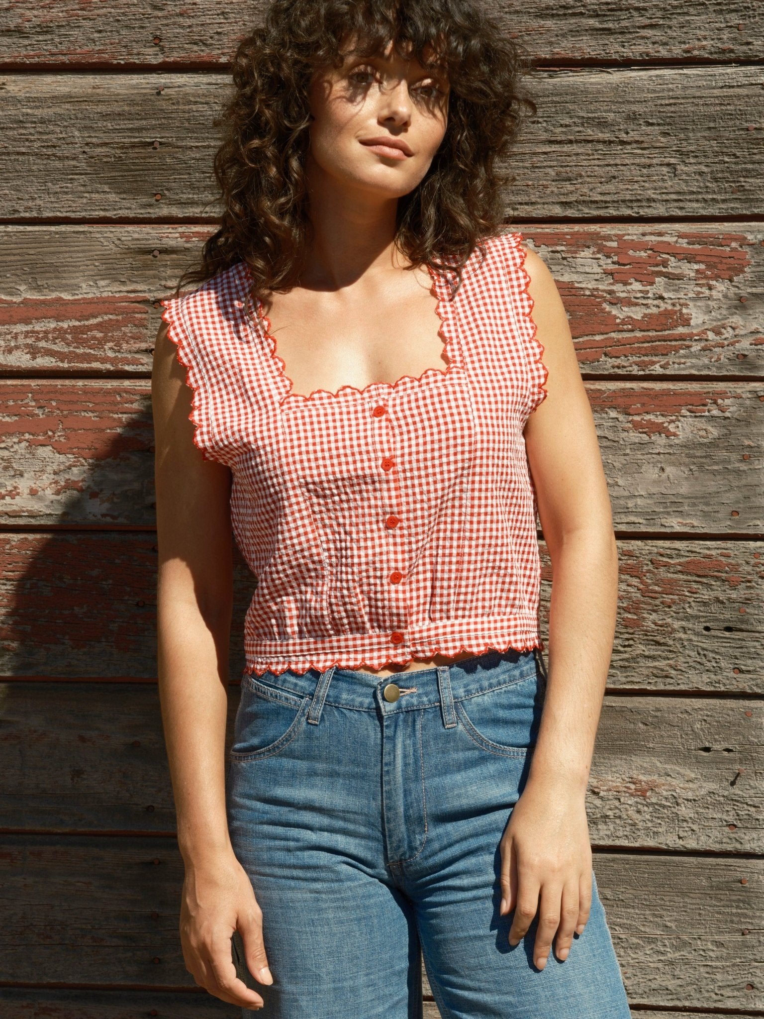 Helena Top - XS - Mollusk Surf Shop - description