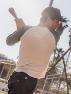 Hemp Baseball Tee - S - Mollusk Surf Shop