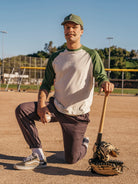 Hemp Baseball Tee - S - Mollusk Surf Shop