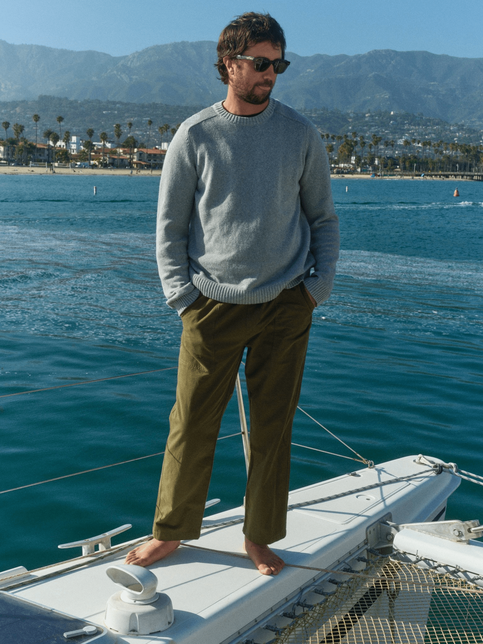Hemp Cambridge Sweater - S - Mollusk Surf Shop - description