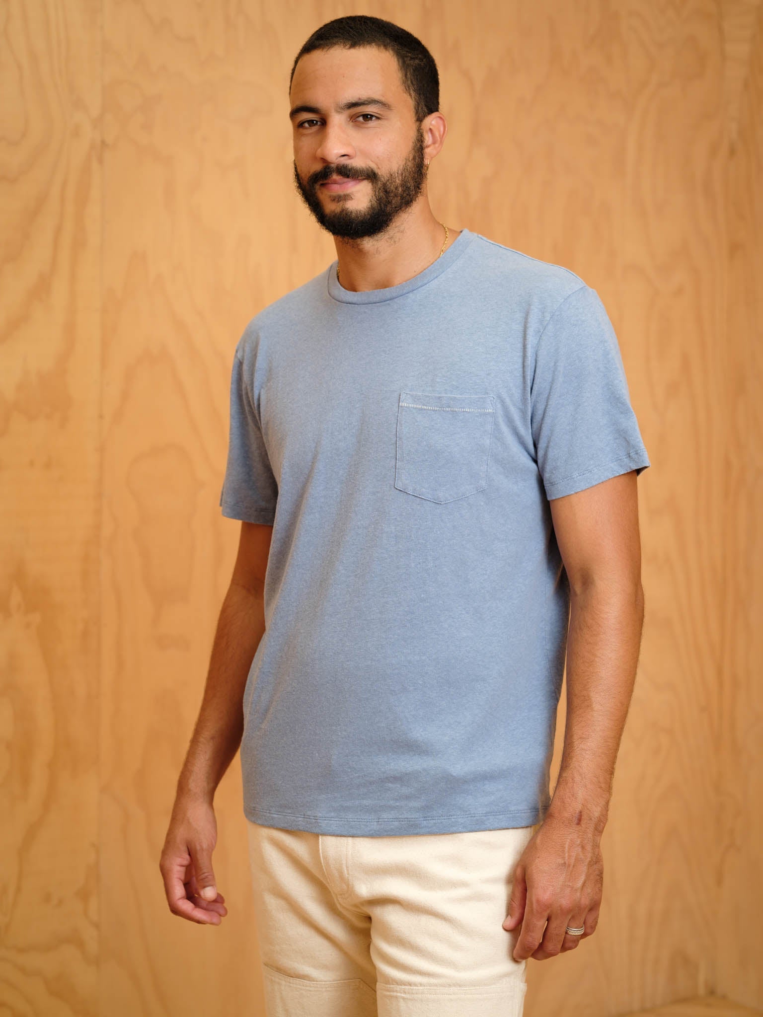 Hemp Pocket Tee - S - Mollusk Surf Shop