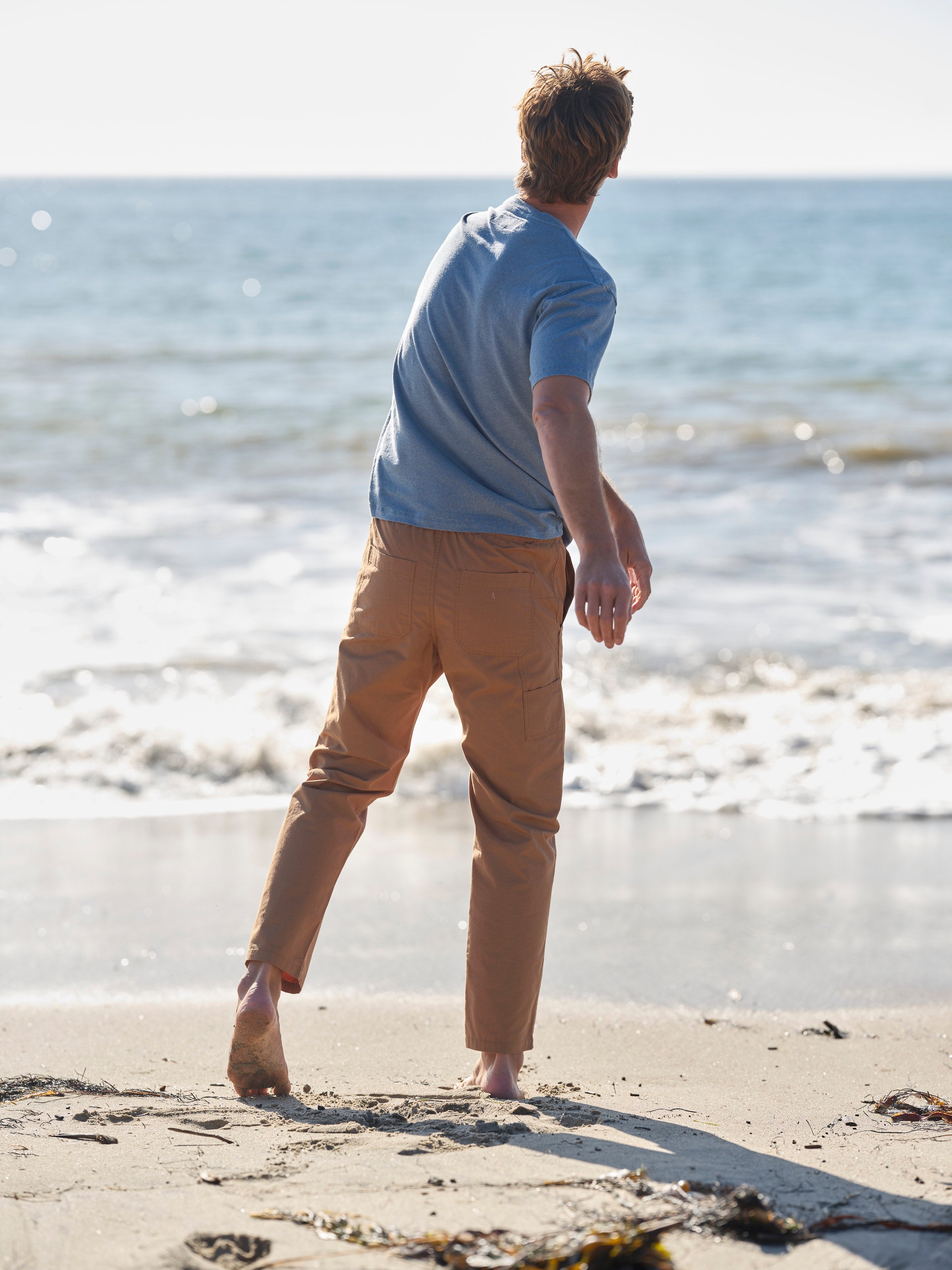 Hemp Pocket Tee - S - Mollusk Surf Shop