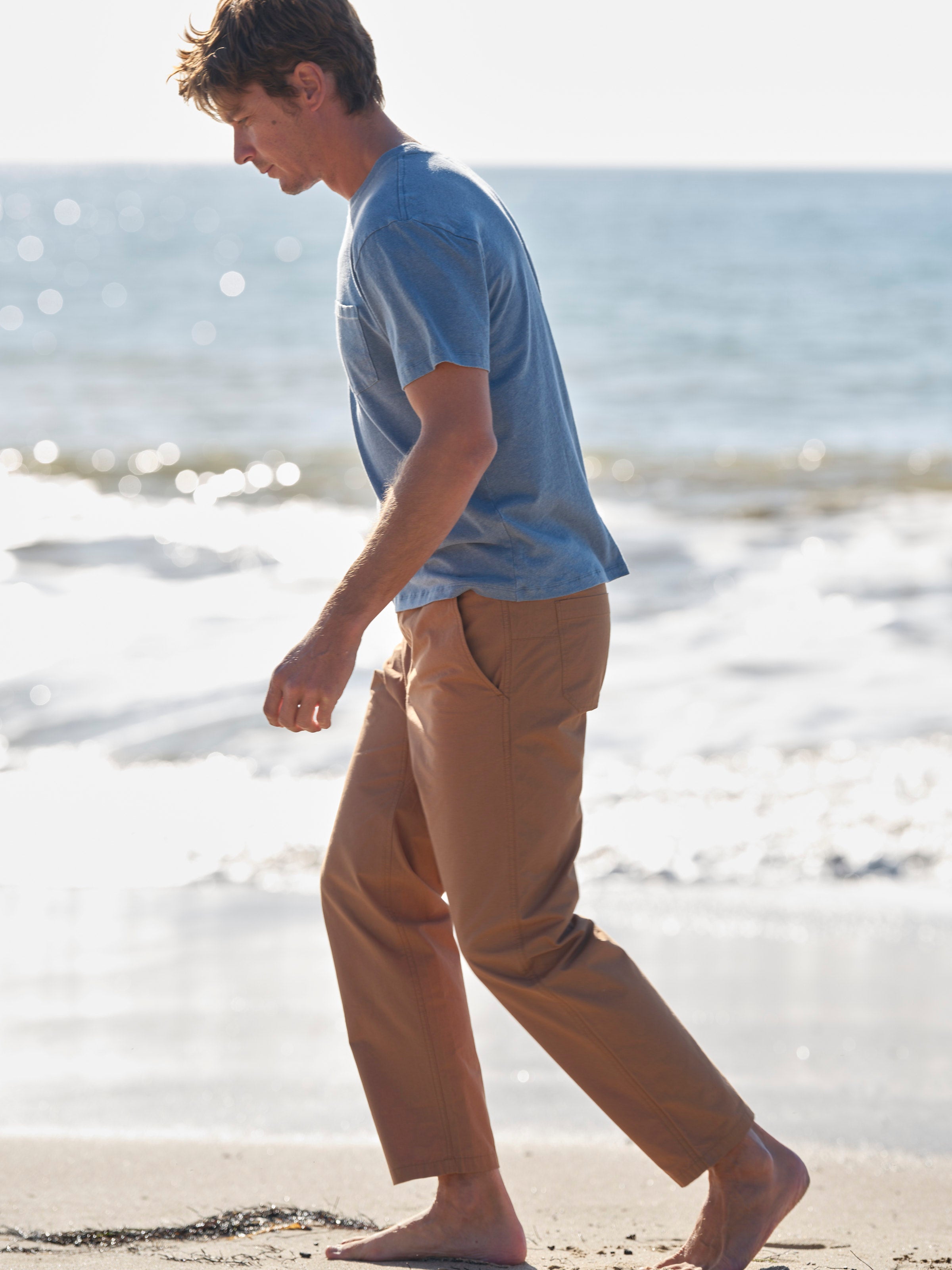 Hemp Pocket Tee - S - Mollusk Surf Shop