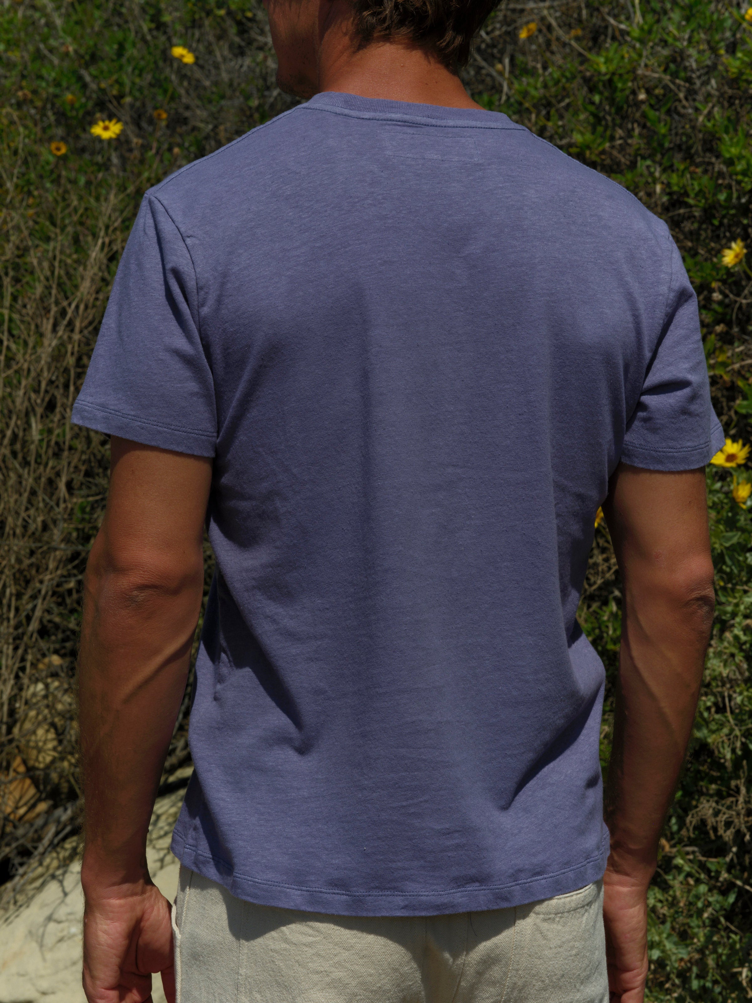 Hemp Pocket Tee - S - Mollusk Surf Shop - description