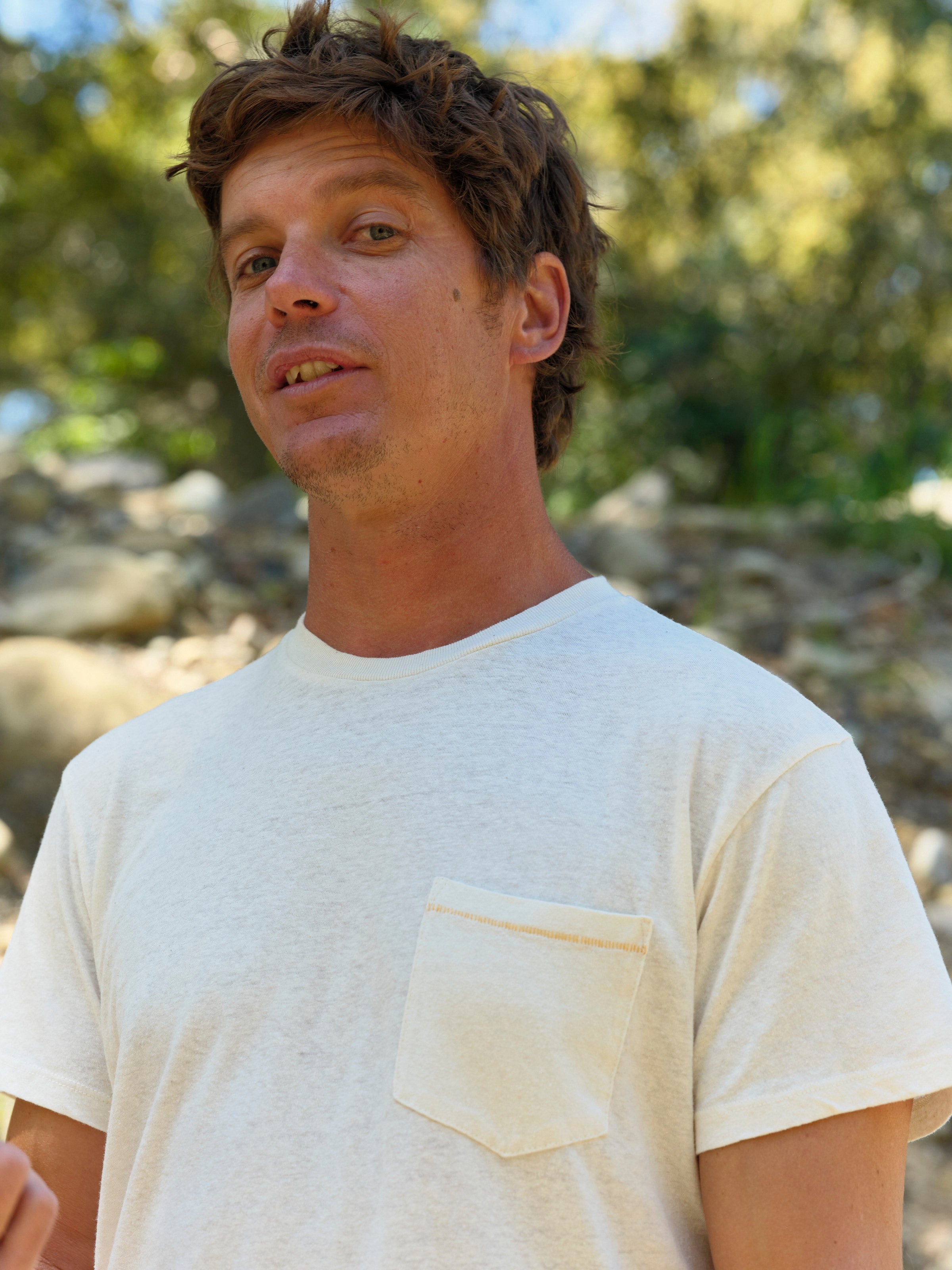 Hemp Pocket Tee - S - Mollusk Surf Shop