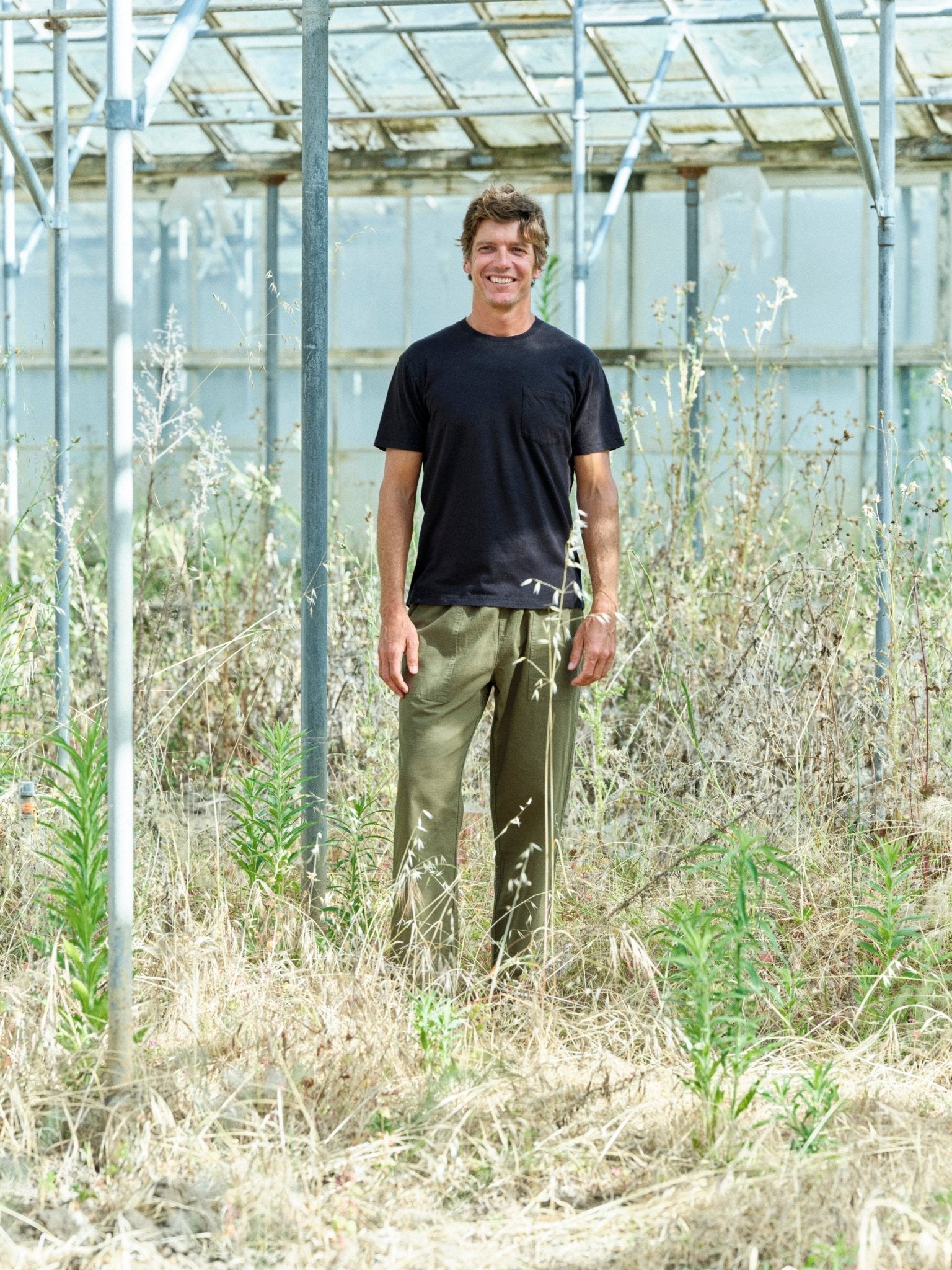 Hemp Pocket Tee - S - Mollusk Surf Shop