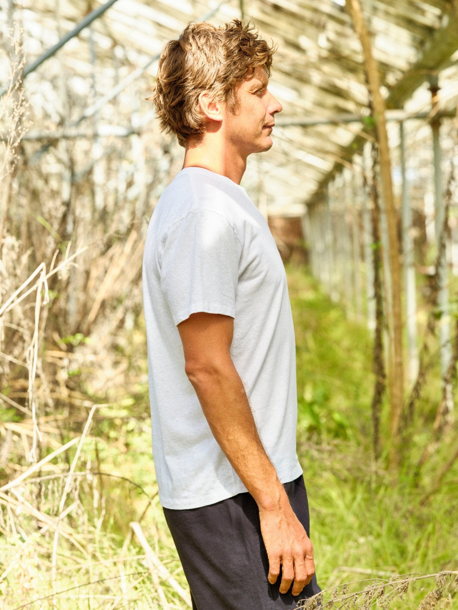 Hemp Pocket Tee - S - Mollusk Surf Shop