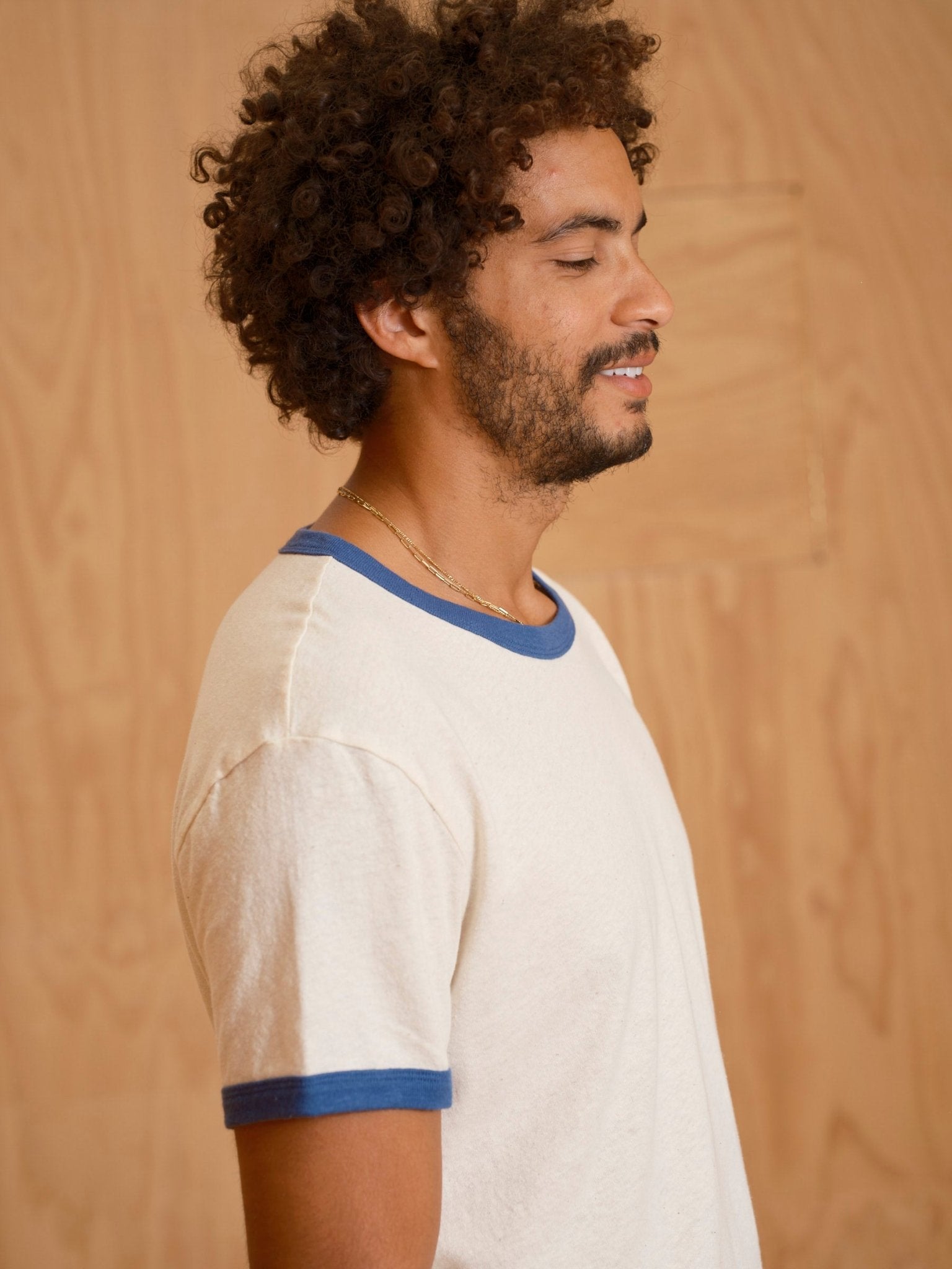 Hemp Ringer Tee - Navy - Mollusk Surf Shop