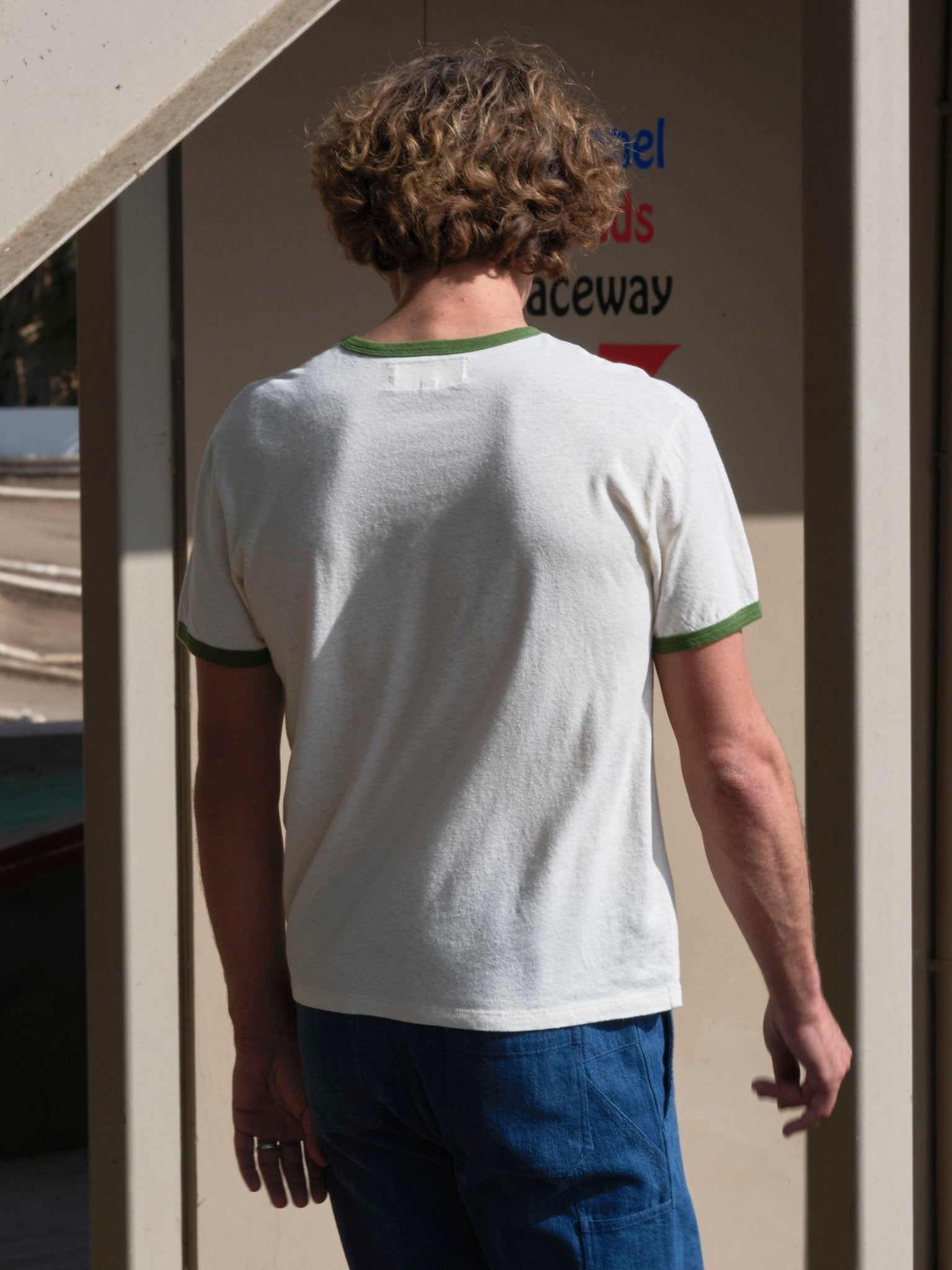 Hemp Ringer Tee - Navy - Mollusk Surf Shop