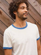 Hemp Ringer Tee - S - Mollusk Surf Shop