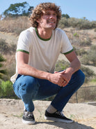 Hemp Ringer Tee - S - Mollusk Surf Shop