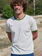 Hemp Ringer Tee - S - Mollusk Surf Shop
