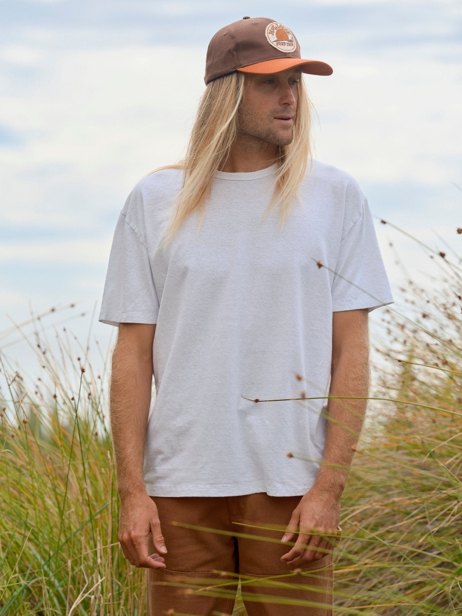 Hemp Tee - White - Mollusk Surf Shop