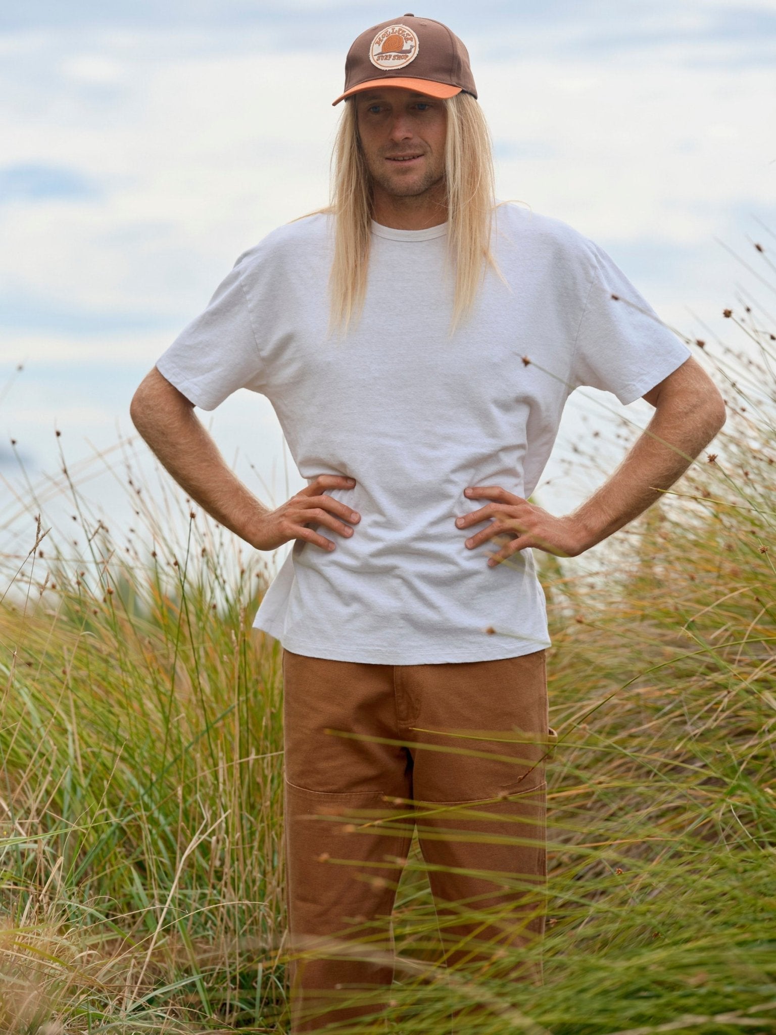 Hemp Tee - White - Mollusk Surf Shop