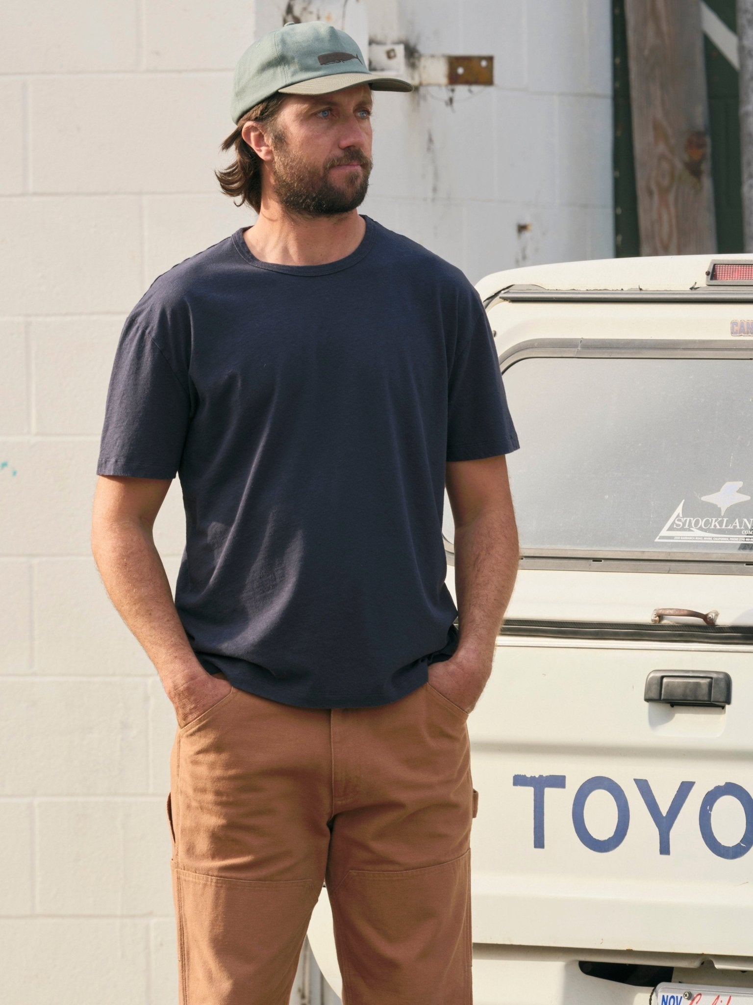 Hemp Tee - White - Mollusk Surf Shop