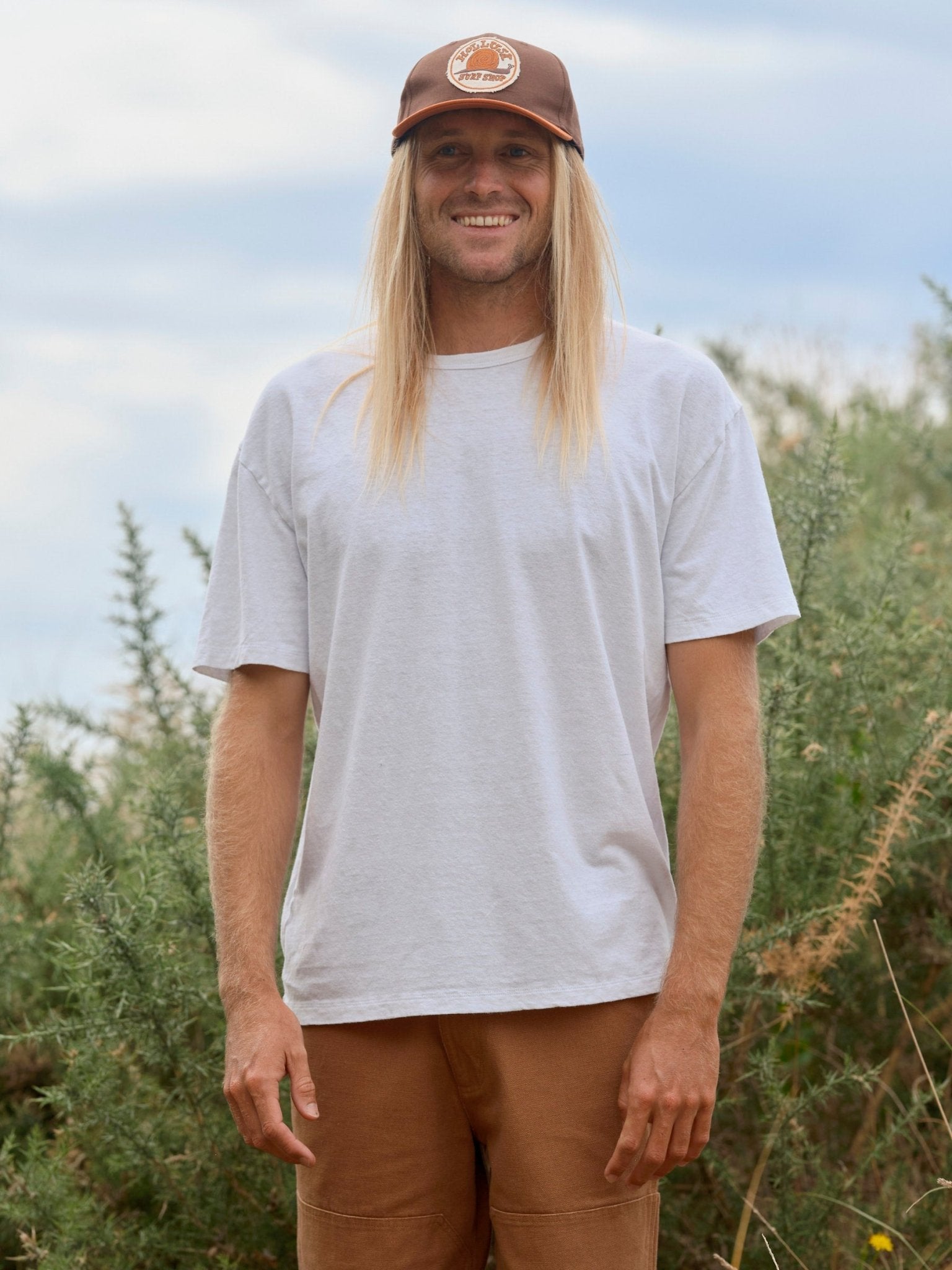 Hemp Tee - White - Mollusk Surf Shop