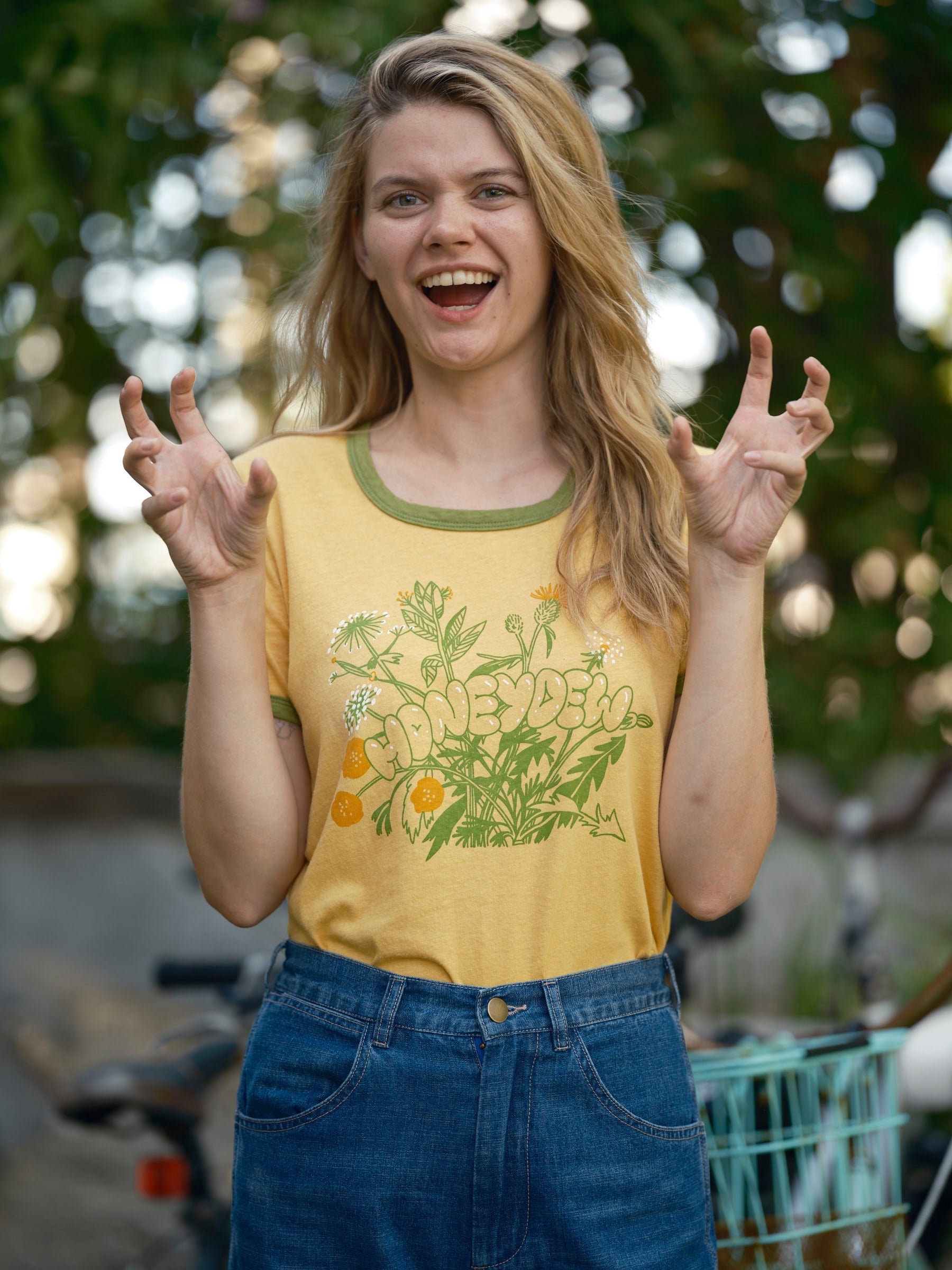 Honeydew Ringer Tee - XS - Mollusk Surf Shop